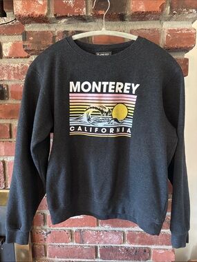 Lone Rock Clothing Monterey California Graphic Sweatshirt True Small